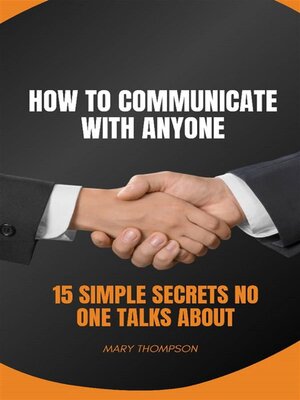 cover image of HOW TO COMMUNICATE WITH ANYONE